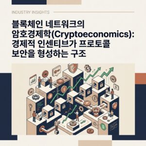 블록체인 네트워크의 암호경제학(Cryptoeconomics): 경제적 인센티브가 프로토콜 보안을 형성하는 구조