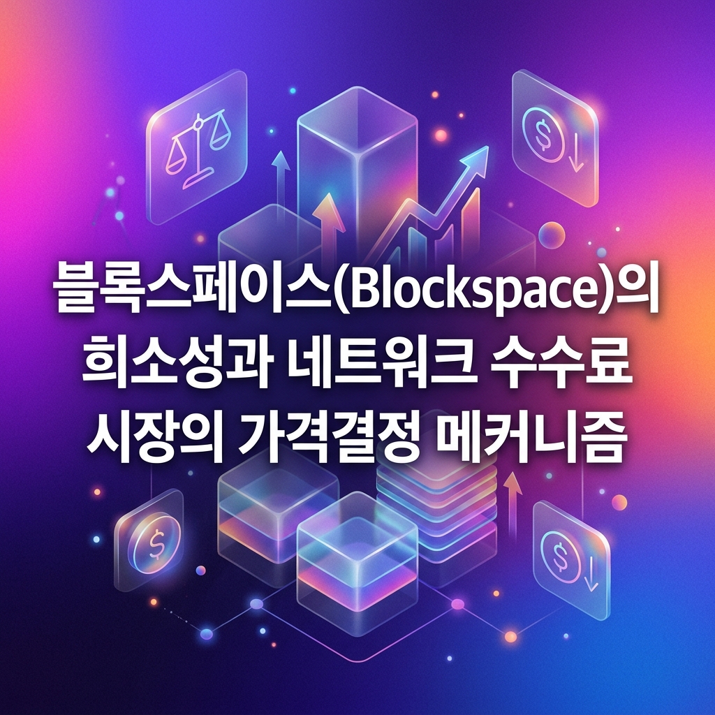 블록스페이스(Blockspace)의 희소성과 네트워크 수수료 시장의 가격결정 메커니즘