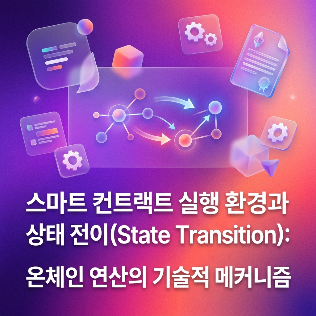 스마트 컨트랙트 실행환경과 상태 전이(State Transition): 온체인 연산의 기술적 메커니즘 2 스마트 컨트랙트 실행환경과 상태 전이(State Transition): 온체인 연산의 기술적 메커니즘