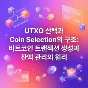 UTXO 선택과 Coin Selection의 구조: 비트코인 트랜잭션 생성과 잔액 관리의 원리