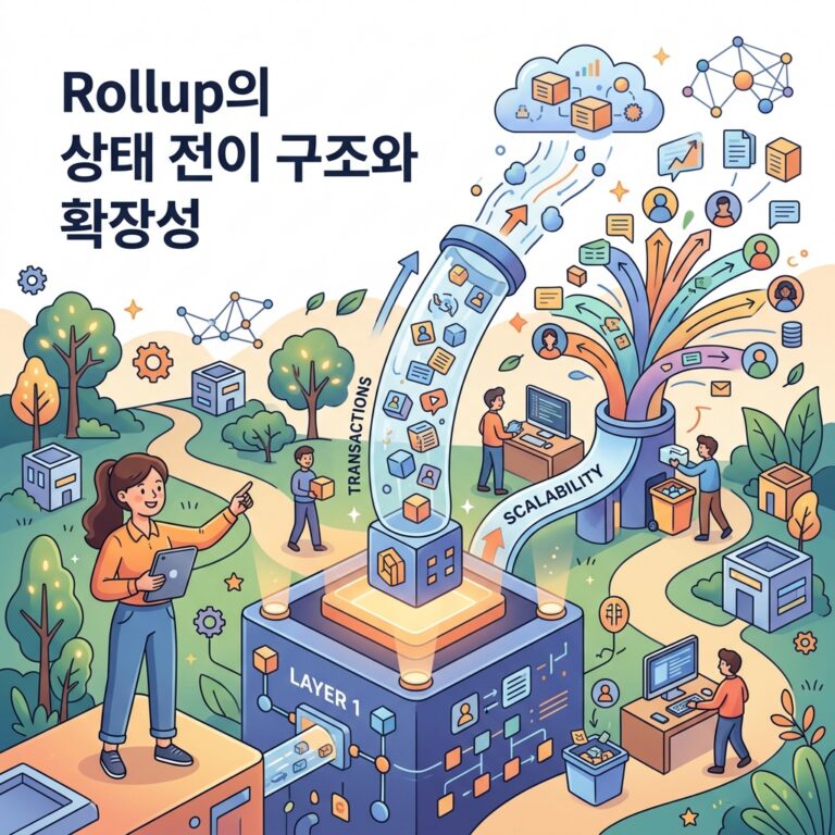 Rollup의 상태 전이 구조와 확장성