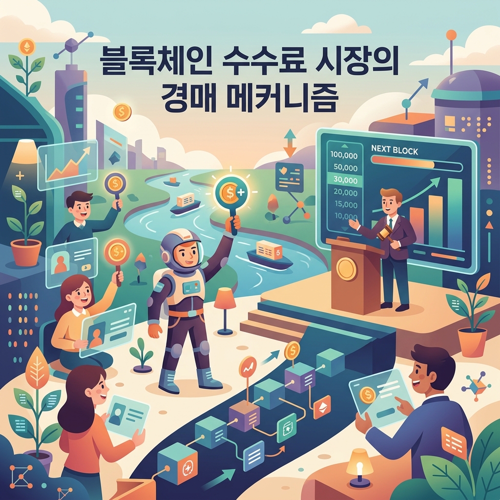 블록체인 수수료 시장의 경매 메커니즘