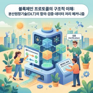 블록체인 프로토콜의 구조적 이해: 분산원장기술(DLT)의 합의·검증·데이터 처리 메커니즘