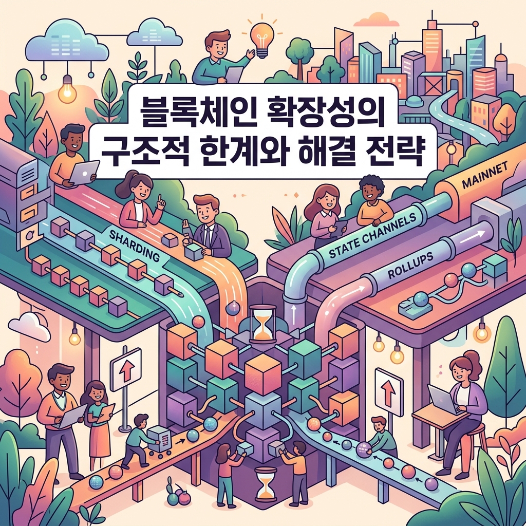 블록체인 확장성의 구조적 한계와 해결 전략