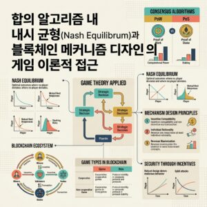 합의 알고리즘 내 내시 균형(Nash Equilibrium)과 블록체인 메커니즘 디자인의 게임 이론적 접근