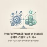 Proof of Work와 Proof of Stake의 경제적·기술적 구조 비교