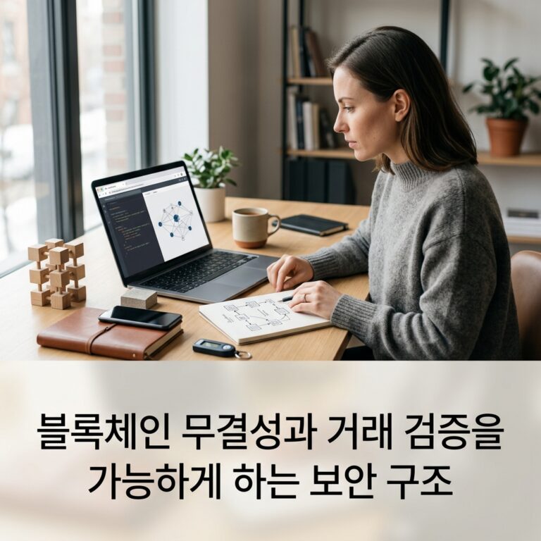 블록체인 무결성과 거래 검증을 가능하게 하는 보안 구조