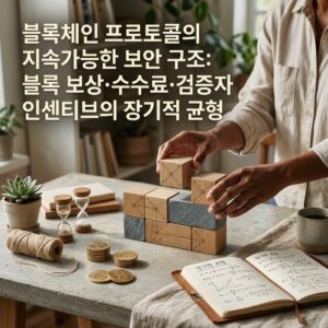 블록체인 프로토콜의 지속가능한 보안 구조: 블록 보상·수수료·검증자 인센티브의 장기적 균형