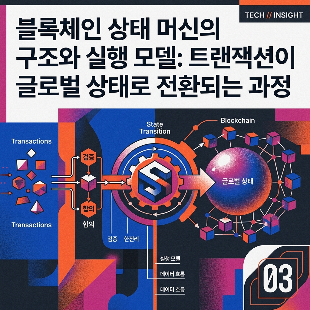 블록체인 상태 머신의 구조와 실행 모델: 트랜잭션이 글로벌 상태로 전환되는 과정
