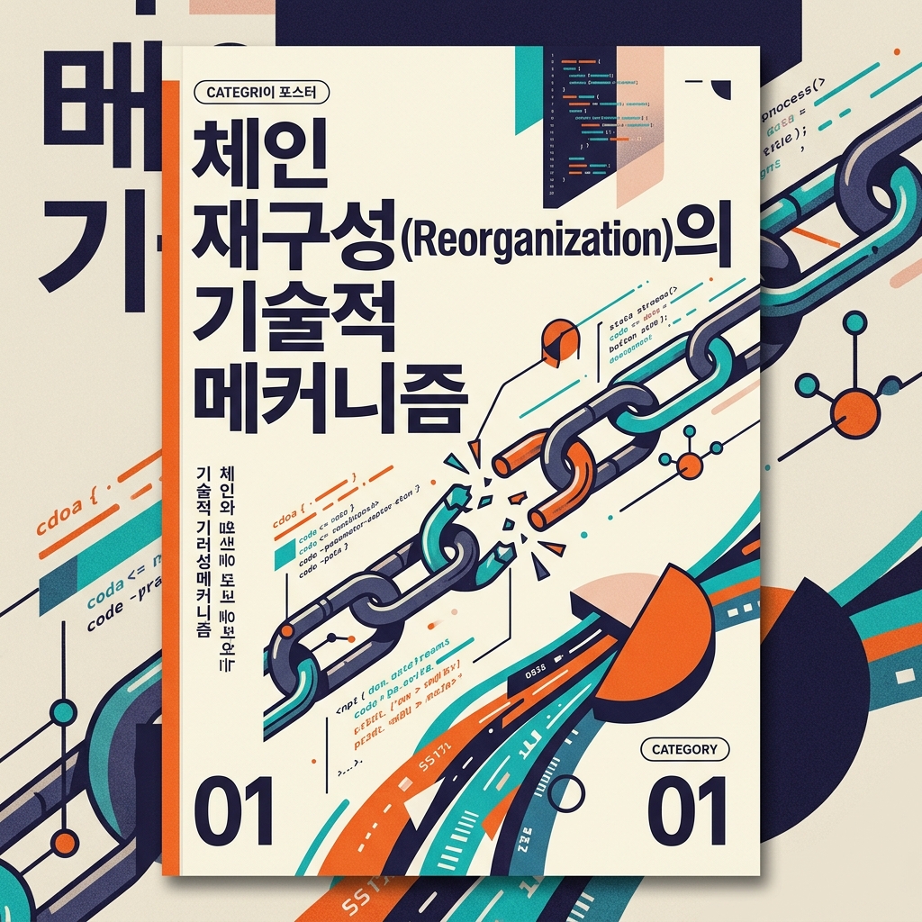 체인 재구성(Reorganization)의 기술적 메커니즘: 블록체인 합의에서 확률적 최종성이 형성되는 과정 1 체인 재구성(Reorganization)의 기술적 메커니즘