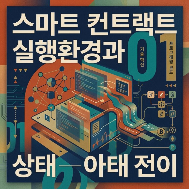 스마트 컨트랙트 실행환경과 상태 전이